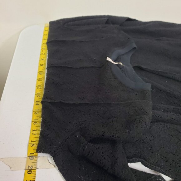 Free People Womens Coffee In The Morning Fairy Grunge Tunic Size M Black Witchy - Picture 8 of 11